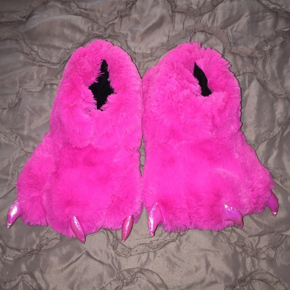 fluffy monster shoes